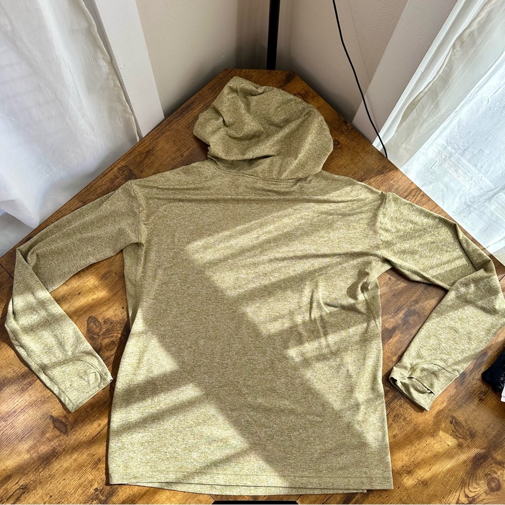 Athleta Uptempo II Hoodie Sweatshirt, Tapestry Gold, Small - Picture 10 of 14